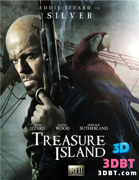 3D电影《金银岛》3D左右分屏格式 百度网盘 下载