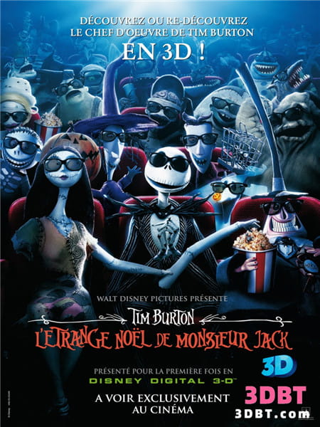 3D动画《圣诞夜惊魂3D》左右分屏格式 高清网盘下载