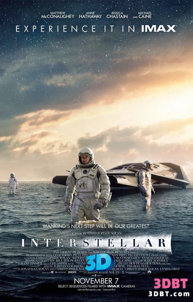 3D电影《星际穿越3D》4K 左右分屏格式 高清 网盘下载3D电影 中文字幕